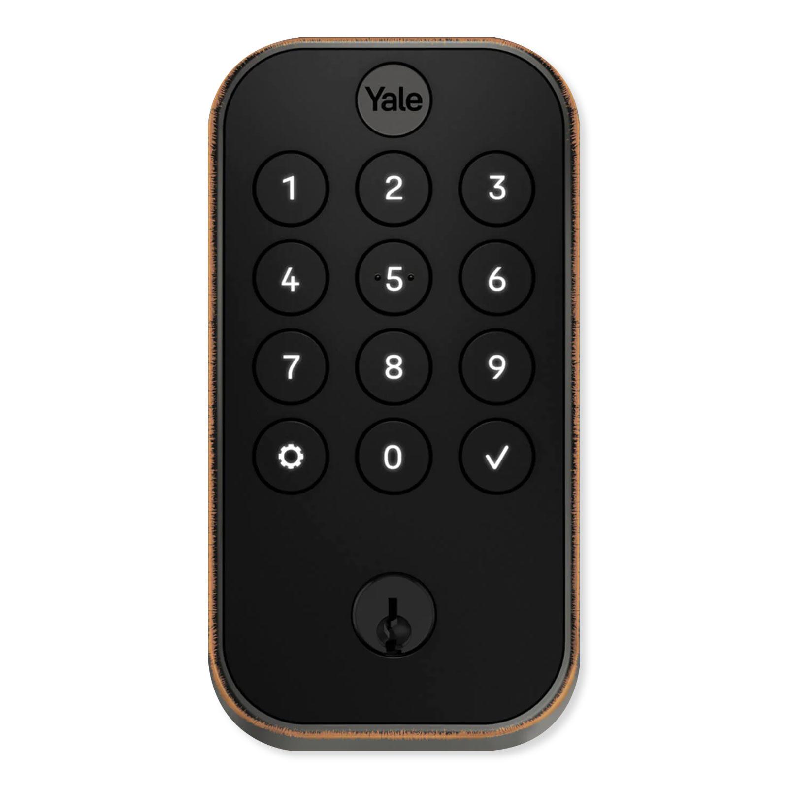 Yale keypad best sale lock